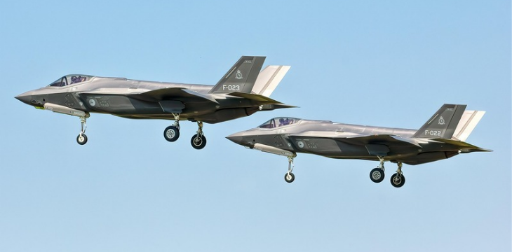 UK to Receive 75 stealth F35 fighters by 2033.